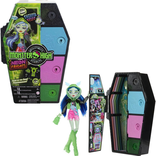Monster High Skulltimate Secrets lutka neon - Ghoulia