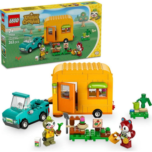 LEGO® Animal Crossing™ 77054 Leif, karavan i vrtlarstvo