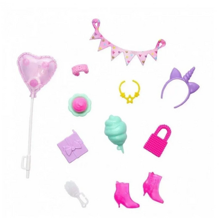 Barbie Odjeća s dodacima u praktičnom pakiranju