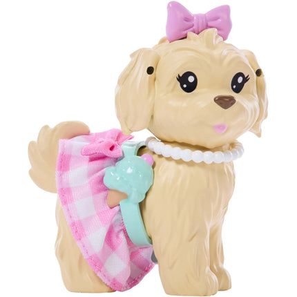 Barbie lutka stil za dvoje s psićem i dodacima