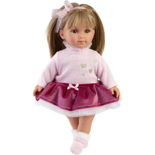 Elena Realistična lutka s mekim platnenim tijelom 53552 35 cm