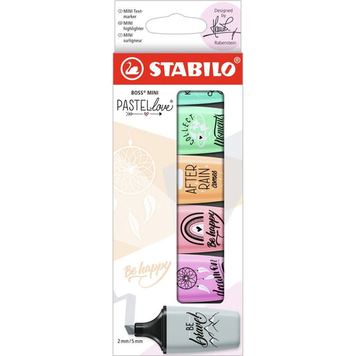 STABILO BOSS MINI Pastelni markeri za isticanje set 6 komada