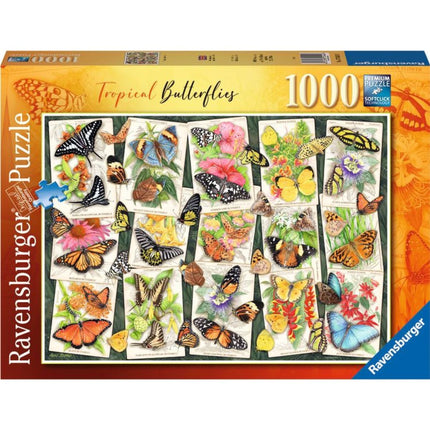 Ravensburger Puzzle: Tropski leptiri 1000 dijelova