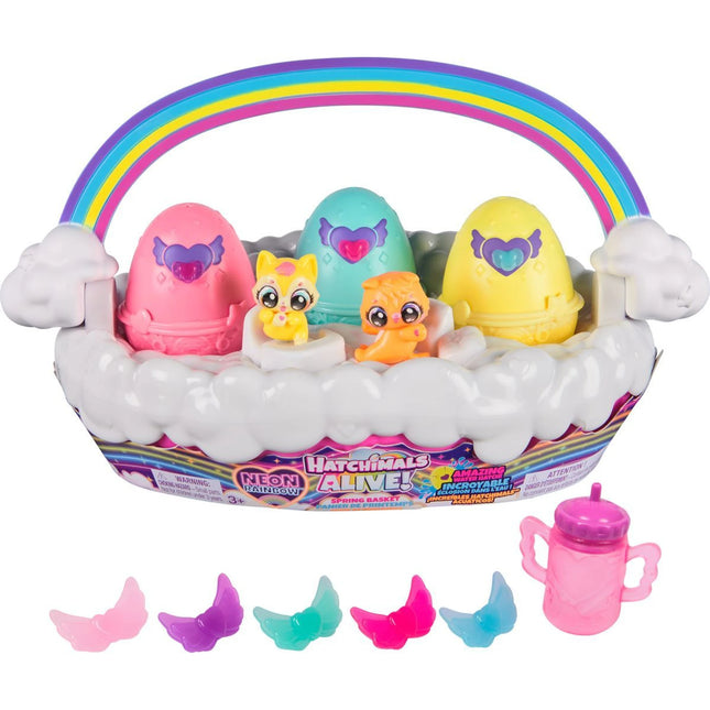 Hatchimals multi pakiranje oblačić s neonskom dugom