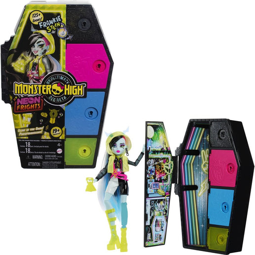 Monster High Skulltimate Secrets Lutka neon - Frankie