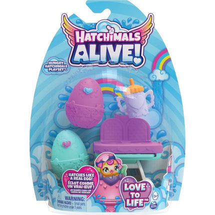 Hatchimals Set za igru s hranilicom za životinjice