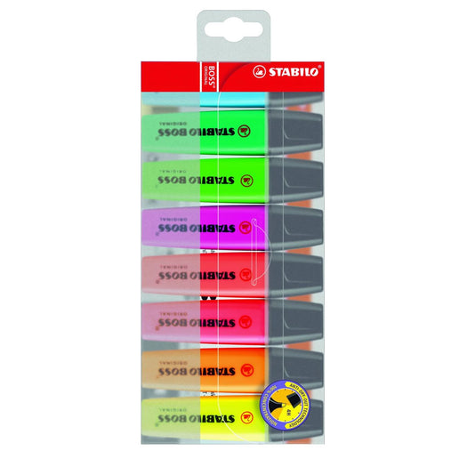 STABILO BOSS ORIGINAL Marker za isticanje set 8 kom.