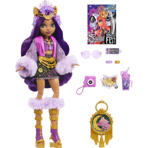 Monster High Monster Fest Lutka Clawdeen