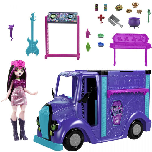 Monster High Monster Fest food truck i Draculaura